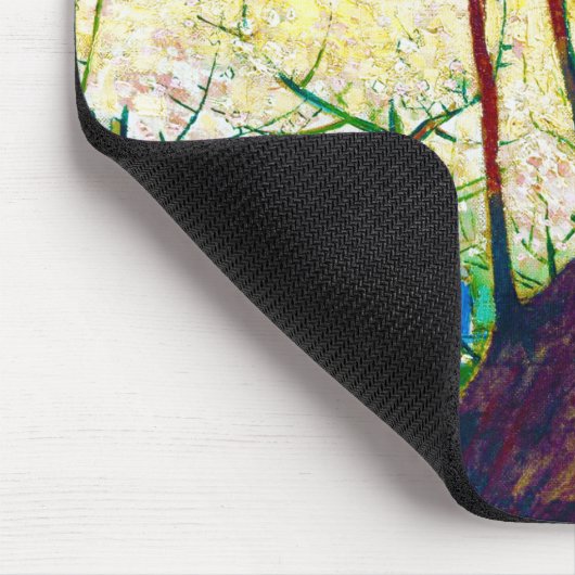 Blütenpflanze (nach Hiroshige), Van Gogh Mousepad (Ecke)