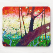 Blütenpflanze (nach Hiroshige), Van Gogh Mousepad (Vorne)