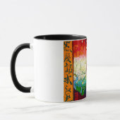 Blütenpflanze (nach Hiroshige), Van Gogh Tasse (Links)