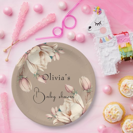 Blütenpflanze Pappteller (Party)