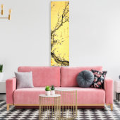 Blütenpflaume von Hokusai Leinwanddruck (Insitu (Wohnzimmer))