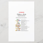 Blütenpinke und goldene Kinderdusche - Game-DRUCKE (Rückseite)