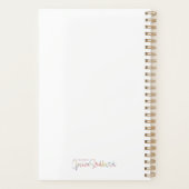 Blütenplaner Planer (Rückseite)