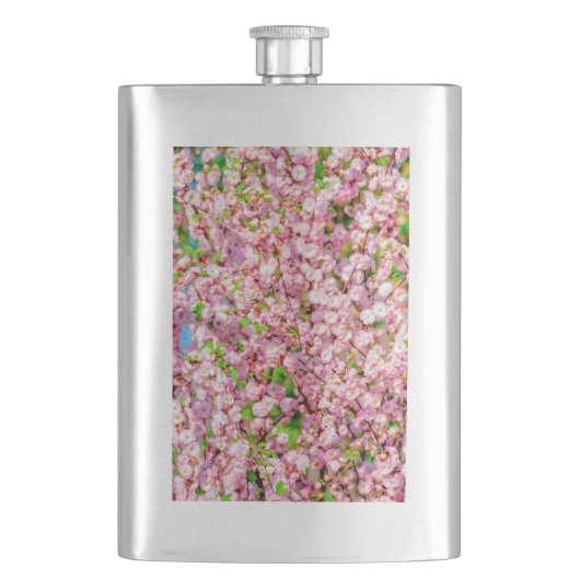 Blütenplatte Flachmann (Vorderseite)