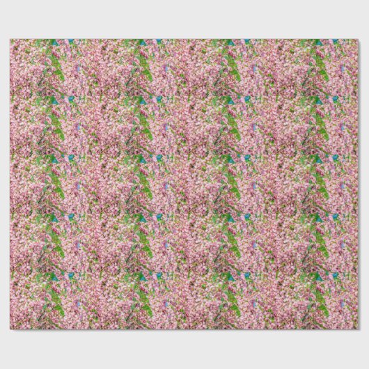 Blütenplatte Geschenkpapier (Flach)