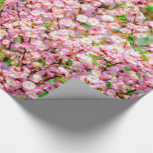 Blütenplatte Geschenkpapier (Ecke)