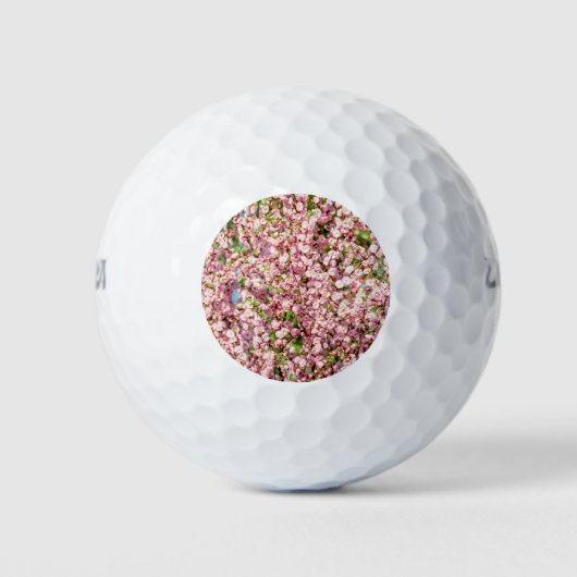 Blütenplatte Golfball (Vorderseite)