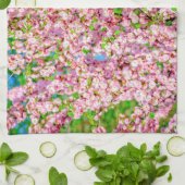 Blütenplatte Handtuch (Gefaltet)