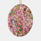 Blütenplatte Keramikornament (Rechts)