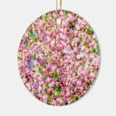 Blütenplatte Keramikornament (Links)