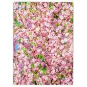 Blütenplatte Klemmbrett (Rückseite)