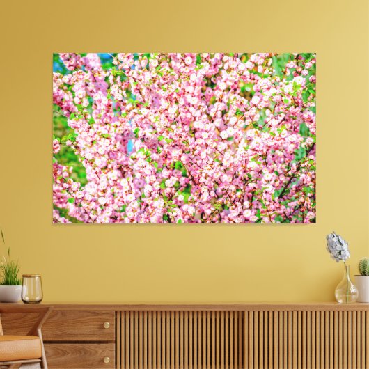 Blütenplatte Leinwanddruck (Insitu (Wohnzimmer))