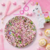 Blütenplatte Pappteller (Party)