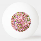 Blütenplatte Tischtennisball (Rückseite)