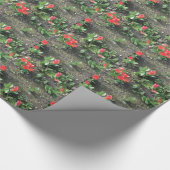 Blütenpracht im Park Geschenkpapier (Ecke)