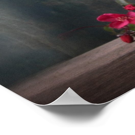 Blütenrausch.. Poster (Ecke)