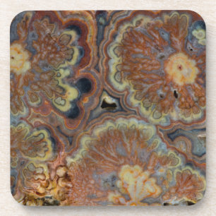 Blütenrohr Onyx Getränkeuntersetzer