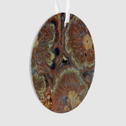 Blütenrohr Onyx Ornament (Vorderseite)