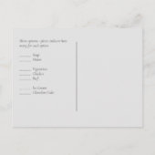 Blütenrosa Bläserblütenblütenblauer Hochzeitstag Postkarte (Rückseite)