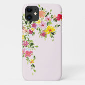 Blütenrosa Blume Case-Mate iPhone Hülle (Rückseite)