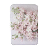 Blütenrosa Blüten Badematte (Vorderseite Vertikal)