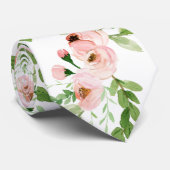 Blütenrosa Hochzeit mit Blumen Krawatte (Gerollt)