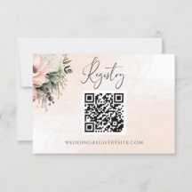 Blütenrosa Hochzeitskarte