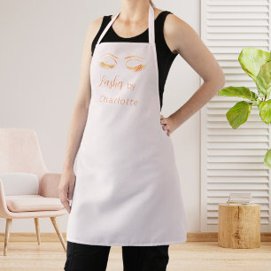 Blütenrosa Lashes Schürze