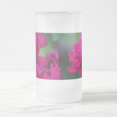 Blütenrosa Mattierte Glasbläserbläser Tasse (Mittel)