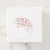 Blütenrosa Mimosa-Bar Geschenkanhänger (Beispiel)