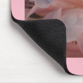 Blütenrosa Mousepad (Ecke)