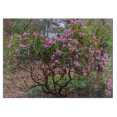 Blütenrosa Rhododendron Shrub Floral Schneidebrett (Vorderseite)