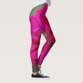 Blütenrosa Rose Leggings (Rechts)