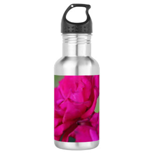 Blütenrosa Rose Wasserflasche