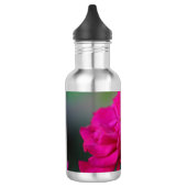 Blütenrosa Rose Wasserflasche (Links)