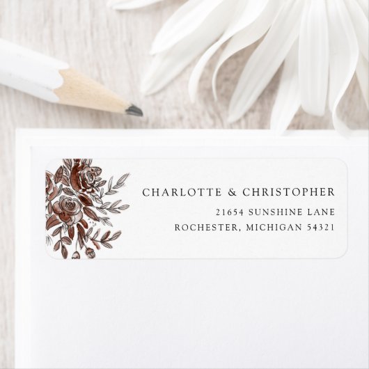 Blütenrosa Rücksendeadresse (Insitu)