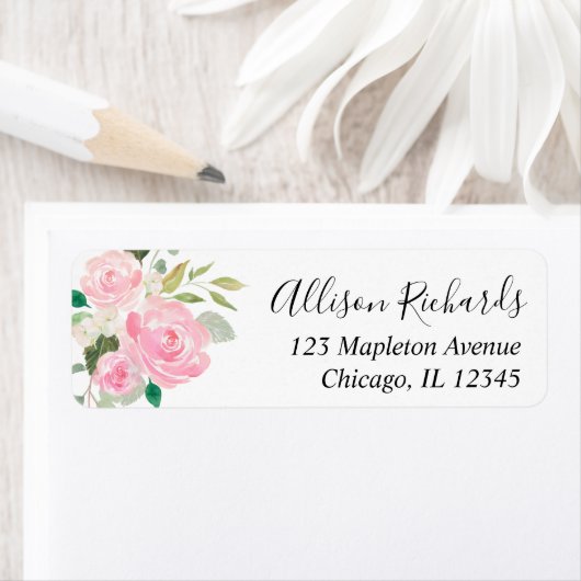 Blütenrosa, weiße Vegetation mit Blumenfarben (Insitu)