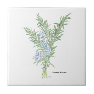 Blütenrosemary Fliese