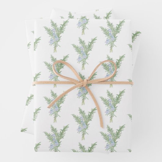 Blütenrosemary Geschenkpapier Set (Beispiel)