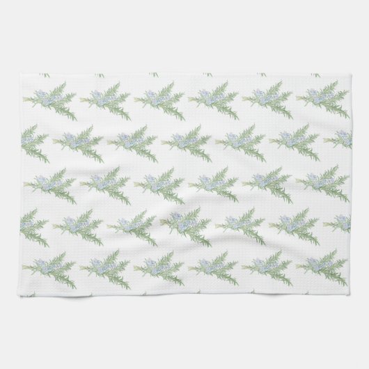 Blütenrosemary Geschirrtuch (Horizontal)