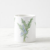 Blütenrosemary Kaffeetasse (Mittel)