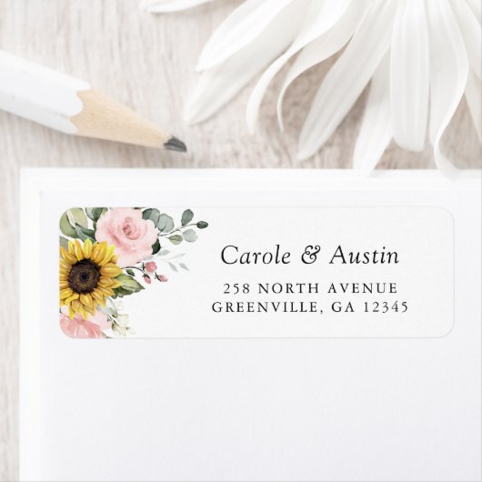 Blütenrot Rosa Rücksendeadresse (Insitu)