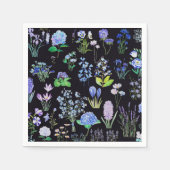 Blütensammlung - Ölmalerei 2 Serviette (Vorderseite)