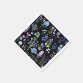 Blütensammlung - Ölmalerei 2 Serviette (Ecke)