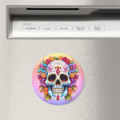 Blütenschädel Magnet (In Situ (Geschirrspüler))