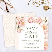 Blütenschaumchen Save the Date Einladung