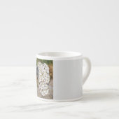 Blütenschlückchen – Schafgarbe Espressotasse (Vorderseite Rechts)