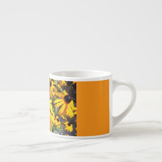 Blütenschlückchen – Sonnenhut Espressotasse (Rechts)