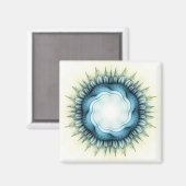 Blütenschmuck Magnet (Vorderseite/Rückseite)