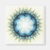 Blütenschmuck Magnet (Vorne)